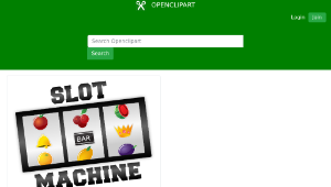 openclipart圖庫：Slot Machine縮圖