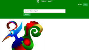 openclipart圖庫：Decorative Bird-資源代表圖