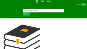 openclipart圖庫：Icon book-資源代表圖