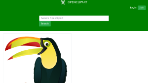 openclipart圖庫：Toucan-資源代表圖