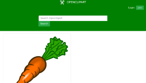 openclipart圖庫：carrot - coloured-資源代表圖