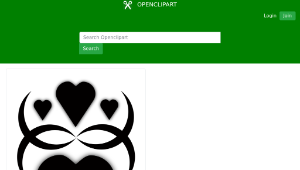 openclipart圖庫：Heart (Symbol)-資源代表圖