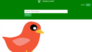 openclipart圖庫：Red Bird-資源代表圖