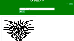 openclipart圖庫：Face-Dragon-Tattoo-資源代表圖