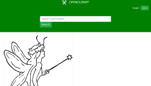 openclipart圖庫：fairy queen-資源代表圖