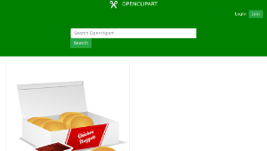 openclipart圖庫：Chicken Nuggets-資源代表圖