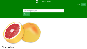 openclipart圖庫：Grapefruit-資源代表圖