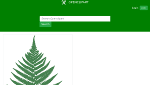 openclipart圖庫：Fern leaf縮圖
