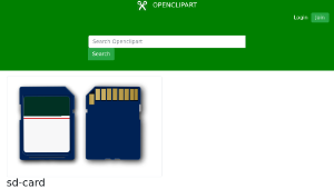 openclipart圖庫：sd-card縮圖