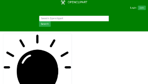openclipart圖庫：Light Bulb Icon 2-資源代表圖