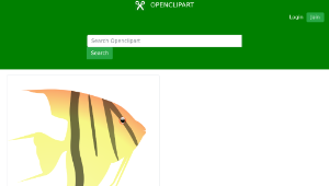 openclipart圖庫：Angel Fish縮圖