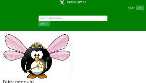 openclipart圖庫：Fairy penguin-資源代表圖