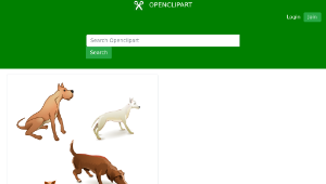 openclipart圖庫：dogs pack-資源代表圖
