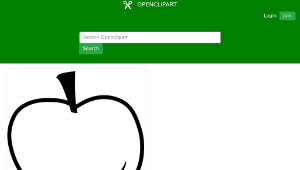openclipart圖庫：A Is For Apple-資源代表圖