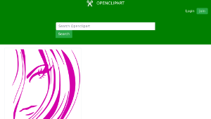 openclipart圖庫：Woman - Mulher-資源代表圖
