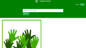 openclipart圖庫：eco green empowerment icon縮圖
