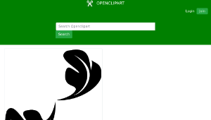 openclipart圖庫：Leaf ornament縮圖