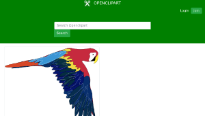 openclipart圖庫：Guacamaya-資源代表圖