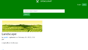 openclipart圖庫：Landscape縮圖