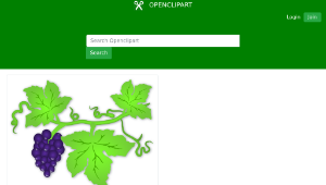 openclipart圖庫：Grapes縮圖