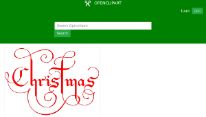openclipart圖庫：Christmas縮圖