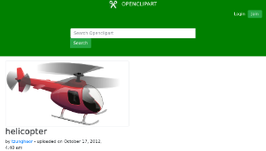 openclipart圖庫：helicopter縮圖