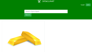 openclipart圖庫：gold 