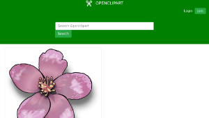 openclipart圖庫：Apple blossom