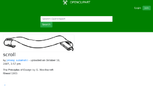 openclipart圖庫：scroll縮圖