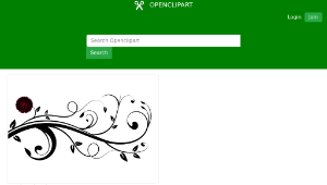 openclipart圖庫：Spiral Plant-資源代表圖