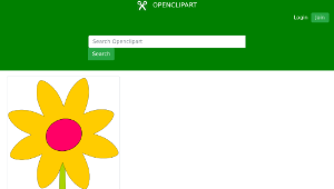 openclipart圖庫：flower-資源代表圖