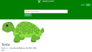 openclipart圖庫：Turtle-資源代表圖