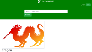 openclipart圖庫：dragon-資源代表圖