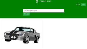 openclipart圖庫：Mustang 500gt-資源代表圖