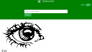 openclipart圖庫：Eye