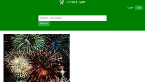 openclipart圖庫：Fireworks-資源代表圖