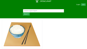 openclipart圖庫：Pot with Rice-資源代表圖