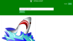 openclipart圖庫：Shark-資源代表圖