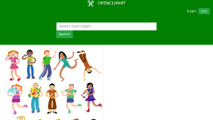 openclipart圖庫：Diverse Kids-資源代表圖