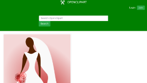 openclipart圖庫：Bride-資源代表圖