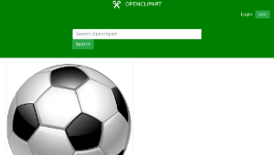 openclipart圖庫：footbal, futbolas, futbolo kamuolys-資源代表圖