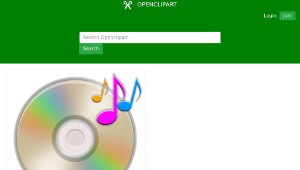 openclipart圖庫：Audio CD-資源代表圖