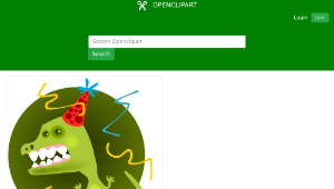 openclipart圖庫：Party Animal-資源代表圖