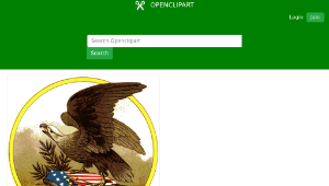 openclipart圖庫：american eagle-資源代表圖