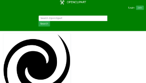 openclipart圖庫：Spiral Galaxy-資源代表圖