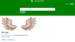 openclipart圖庫：Wings-資源代表圖