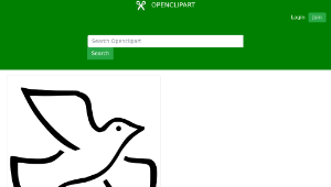 openclipart圖庫：Dove-資源代表圖