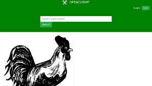 openclipart圖庫：rooster-資源代表圖