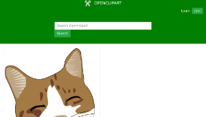 openclipart圖庫：smile cat縮圖