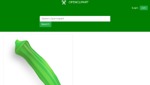 openclipart圖庫：Okra 縮圖